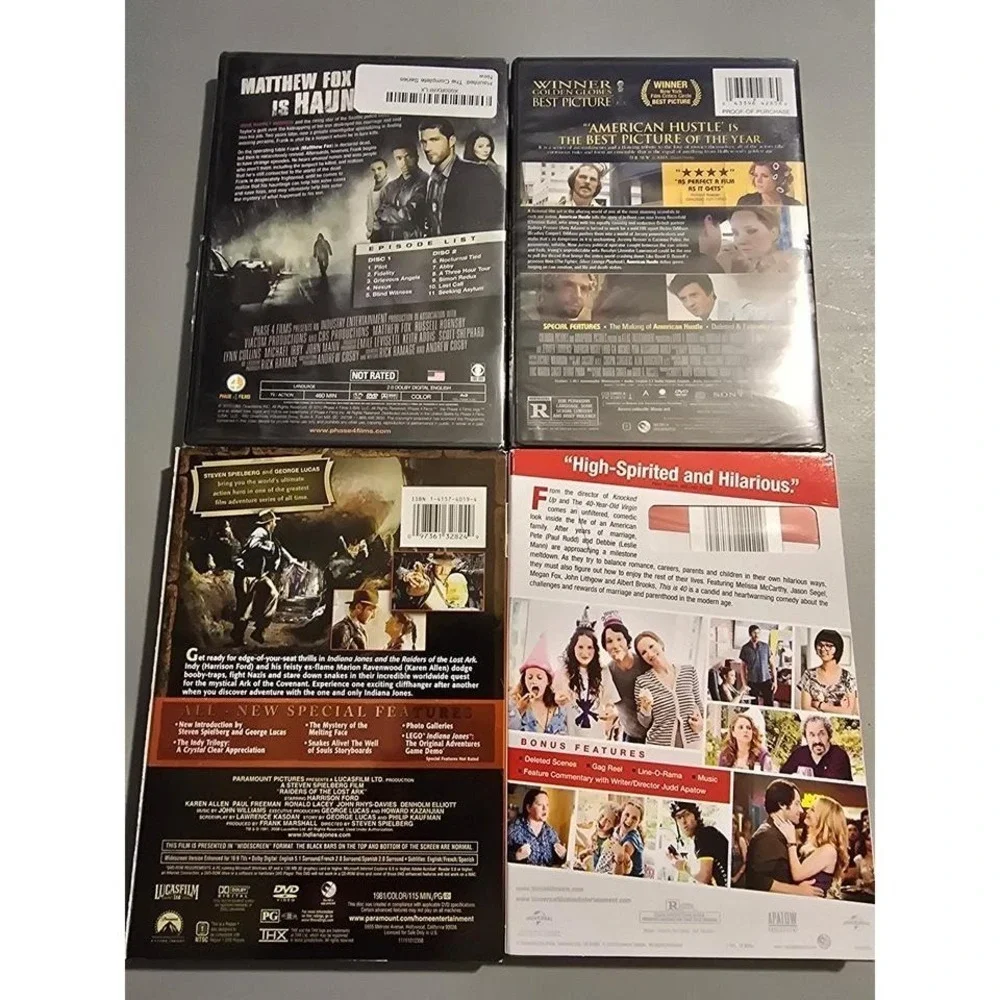Bundle of 4 DVDS‎ Titles in Description